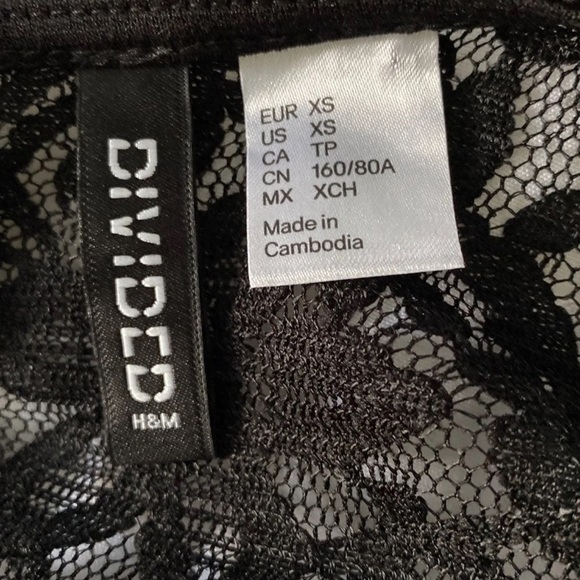 H&M black dress XS - Picture 8 of 9